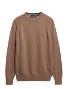 Wool Blend Jumper Brown Superdry