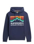 Great Outdoors Relaxed Hood Navy Superdry
