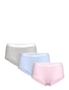Brief Hipster 3P Solid Pink Lindex