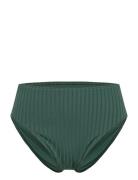 Brief Bikini High Hanna Rib Green Lindex