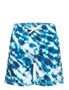 Swimshorts Long Silhouette Blue Lindex