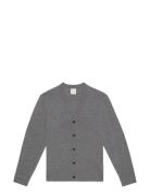 Ls 100% Merino Cardigan 14Gg Grey Calvin Klein