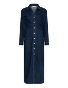 Mschmow Shirt Dress Navy MSCH Copenhagen