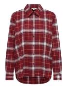 Onlwren Check Shirt Wvn Red ONLY