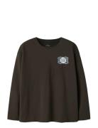 Nkmvictor Ls Rlx Top Brown Name It