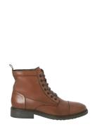 Jfwwentworth Leather Boot Ln Brown Jack & J S