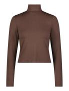 Ls Turtleneck Brown Lee Jeans