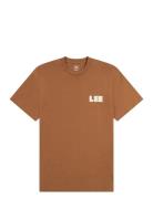 Ww Graphic Tee Brown Lee Jeans