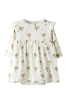 Nbflayo Enk Ls Body Dress Lil Cream Lil'Atelier