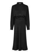 Srstormy Midi Dress Black Soft Rebels