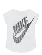 Girls Jumbo Futura Tee White Nike
