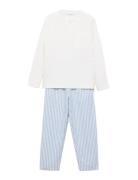Striped Long Pyjamas Blue Mango