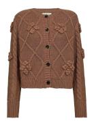 Pd-Pearl Knit Cardigan Brown Pieszak