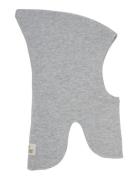 Balaclava Wool Knit Windstop Grey Huttelihut