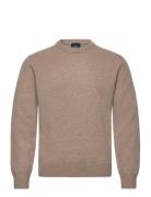 Lambswool Crew Beige Hackett London