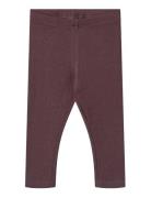 Rib Leggings Maddy Brown Wheat