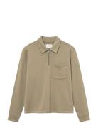 Wwandrew Half Zipper 25211 Beige WOOD WOOD