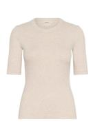 Dagnaiw Melange T-Shirt Cream InWear