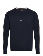 Unique Ls-Shirt Navy BOSS