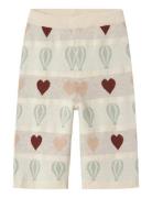 Nmflamai Wide Knit Ancle Pant Lil Patterned Lil'Atelier