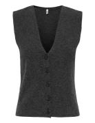 Onlbillie Sl Vest Cc Knt Grey ONLY