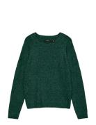 Vmdoffy Ls O-Neck Blouse Ga Noos Green Vero Moda