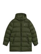 Active Cloud Mid Length Jkt Green GANT