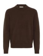 Cfandro 0247 Crew Neck Knit Brown Casual Friday