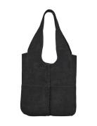 Suede Demi Bag Black Becksöndergaard