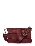 Small Bag Braided Strap Burgundy Ceannis