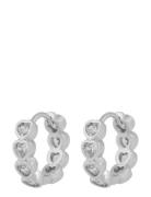 Lovely Crystal Ring Ear Silver SNÖ Of Sweden