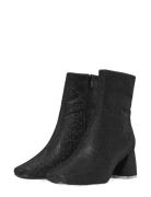 Onlbrielle-2 Glitter Sock Boot Black ONLY
