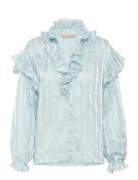 Cuflowy Blouse Blue Culture