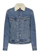 Sherpa Rider Jkt Blue Lee Jeans