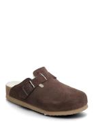 Rhevelyn Leather Sandal Brown Rosemunde