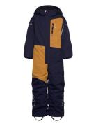 Halfpipe Winter Jumpsuit Kids Navy ISBJÖRN Of Sweden