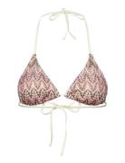 Amber Bel Bikini Top Pink Becksöndergaard