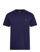 Life Like Moose Icon Crew Tee Navy Abercrombie & Fitch
