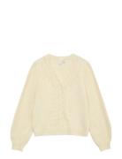 Vmlya Ls V-Neck Cardigan Btq Cream Vero Moda