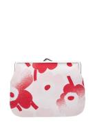 Mini Unikko Häivähdys Puolikas Purse Red Marimekko Home