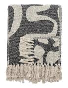Salobre Throw Black Bloomingville