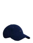 Th Flag 6 Panel Cord Cap Navy Tommy Hilfiger