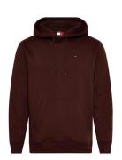 Tjm Reg S Flag Hoodie Brown Tommy Jeans