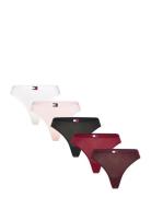 5 Pack Thong Burgundy Tommy Hilfiger