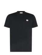 Ss Badge 30S Jersey Classic Tee Black Calvin Klein Jeans