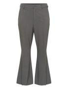 Kcolia Long Pants Grey Kaffe Curve