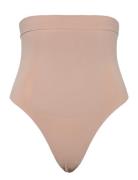 Extra Firm Seamless Thong Beige Calvin Klein