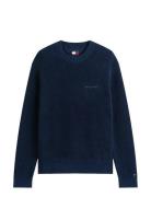 Tjm Reg Script Chunky Sweat Navy Tommy Jeans