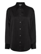 Satin Shirt Black Filippa K