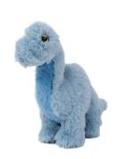 Dino, Brachiosaurus, Blå, Liten Blue Teddykompaniet